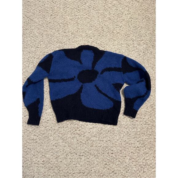 Paloma Wool wool sweater blue and black ladies size medium - Picture 1 of 7